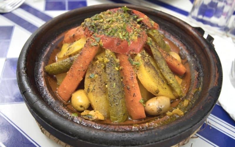 Qual é a comida mais popular em Marrocos