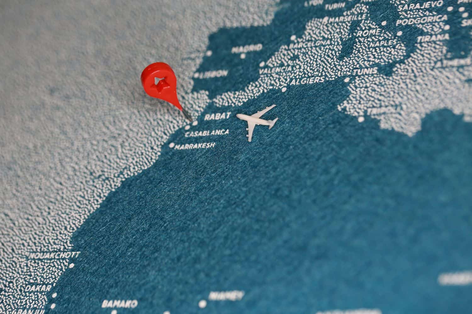 Explorar Marrocos O Mapa de Marrocos