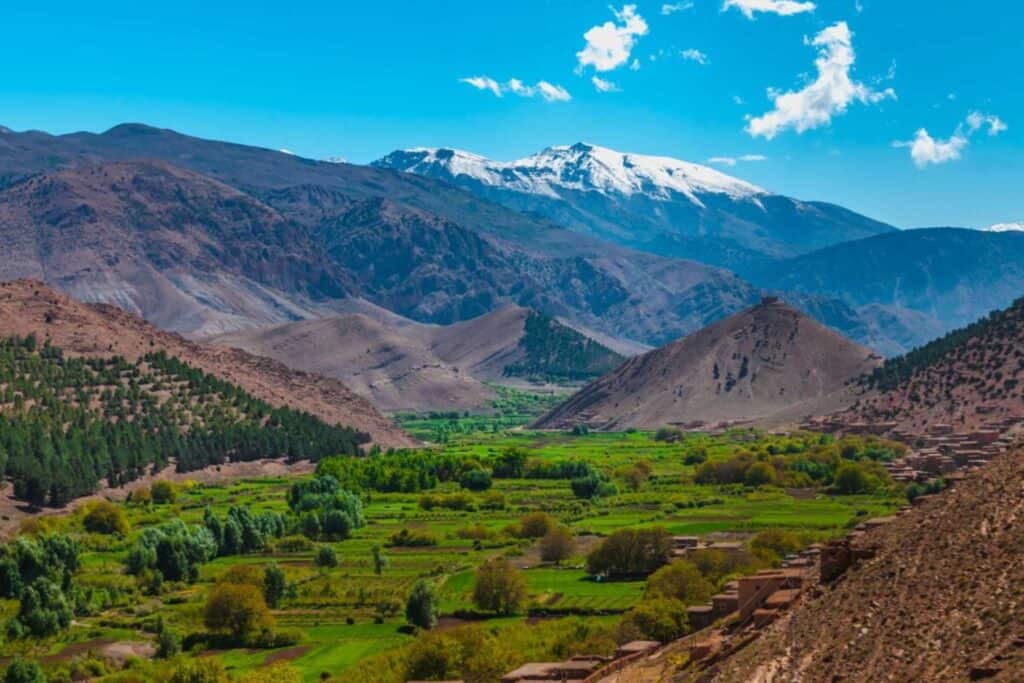 Montanhas do Rif Marrocos