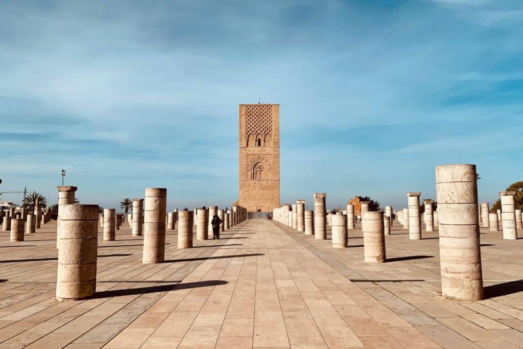 Torre de Haçane em Rabat