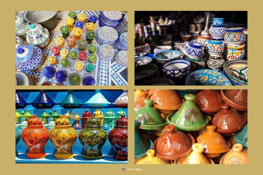 Cerâmica Marroquina: História, Técnicas, Ideias e a Arte Atemporal de Fez Tipos de Cerâmica Marroquina